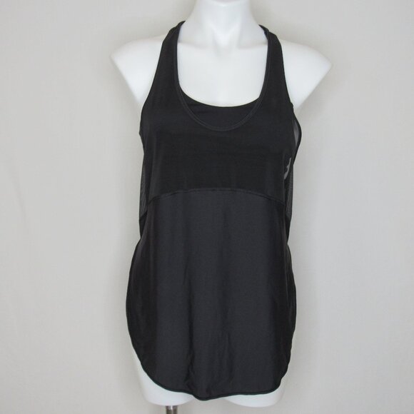 Lululemon Black TWIST AROUND 2 IN 1 Tank top Women's 6 - Picture 1 of 9